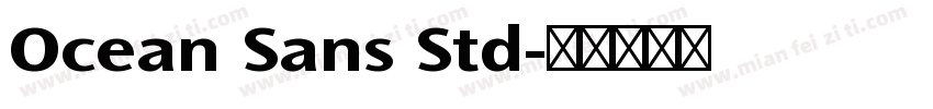 Ocean Sans Std字体转换